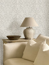 Next Morris & Co. Grey Pure Acorn Wallpaper 10.05m- Buy online at McGrocer
