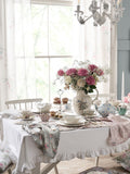 Rachel Ashwell blue floral fine china cake stand, imported from the UK