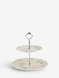 Rachel Ashwell blue floral fine china cake stand, imported from the UK