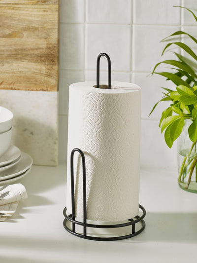 Next Black Wire Kitchen Roll Holder- Buy online at McGrocer