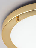 BHS Brass Delphi large flush bathroom ceiling light - British product