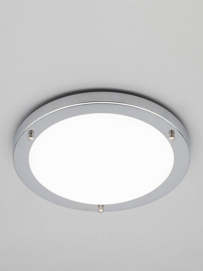 Next BHS Silver Delphi Large Flush Bathroom Ceiling Light- Buy online at McGrocer