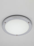 BHS Silver Delphi flush ceiling light - British product