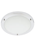 BHS Silver Delphi flush ceiling light - British product