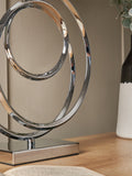 BHS Silver Saturn table lamp (British brand)