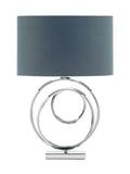 BHS Silver Saturn table lamp (British brand)