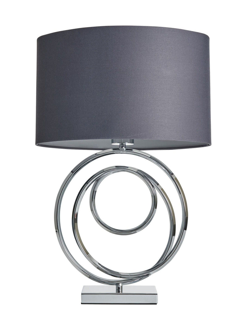 BHS Silver Saturn table lamp (British brand)