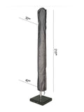 Aerocover grey parasol cover 215x30/40cm, imported from the UK