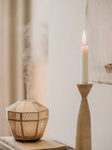 Next Made by Zen Luminarie Metallic Gold Electric Aroma Diffuser- Buy online at McGrocer