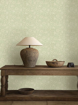 Next Morris & Co. Green Mallow Wallpaper 10.05m- Buy online at McGrocer