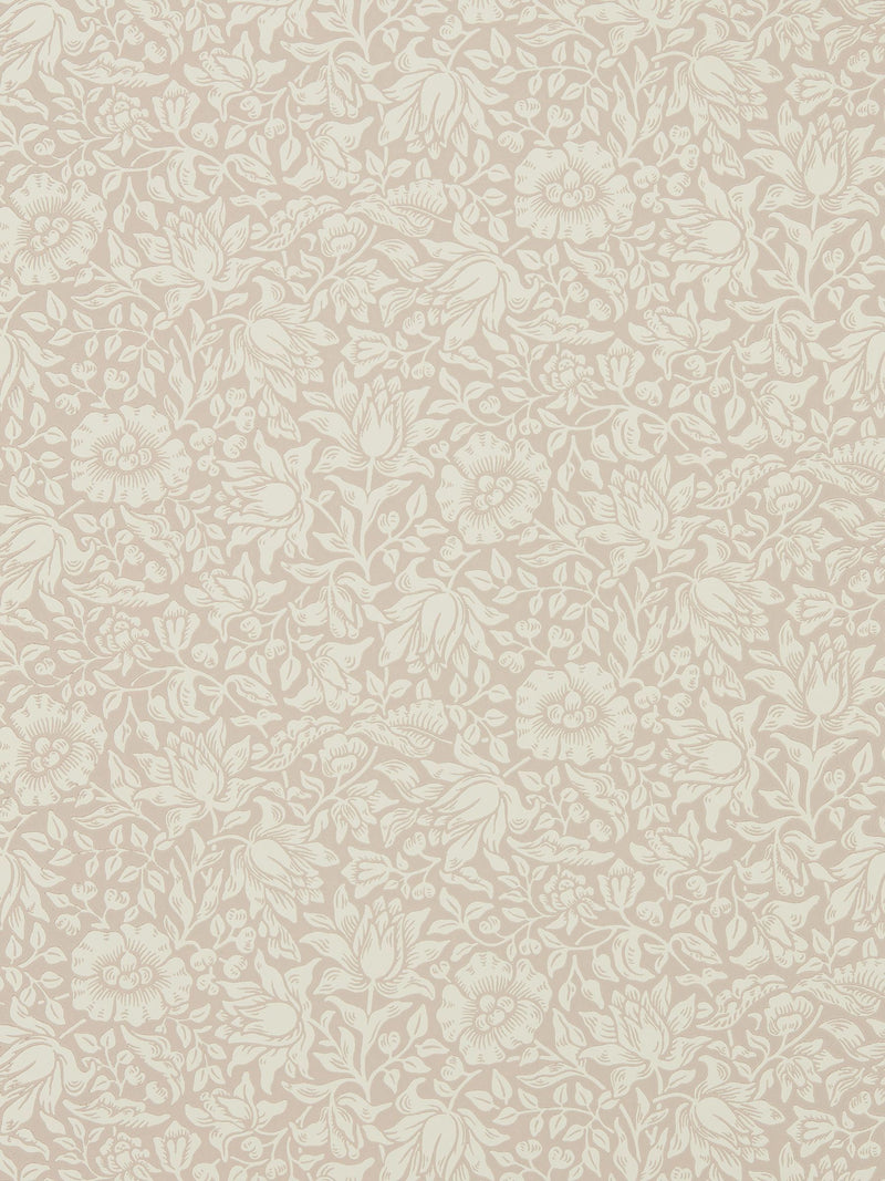 Morris & Co. Pink Mallow wallpaper 10.05M (British brand)