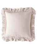 Laura Ashley Pink Blush Idina Ruffle cushion 45x45cm, UK version
