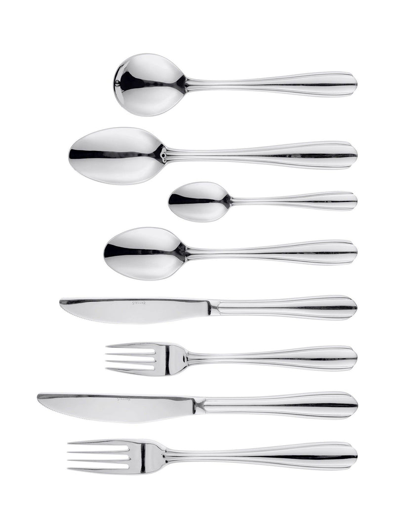 Stellar Sterling cutlery set 44 pieces, imported from the UK