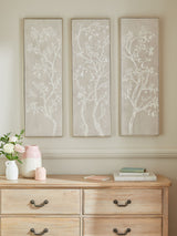 Next Set of 3 Natural Vintage Trees Framed Canvas Wall Art - 90x30x3 cm- Buy online at McGrocer