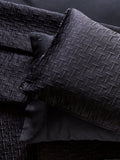 Ted Baker black 250 thread count cotton pillowcase British product