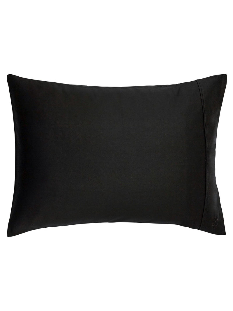 Ted Baker black 250 thread count cotton pillowcase British product