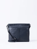Lakeland Leather Navy Farlam cross-body bag (British brand)