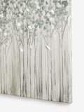 Sage green large trees landscape canvas wall art 70x100cm (British brand)