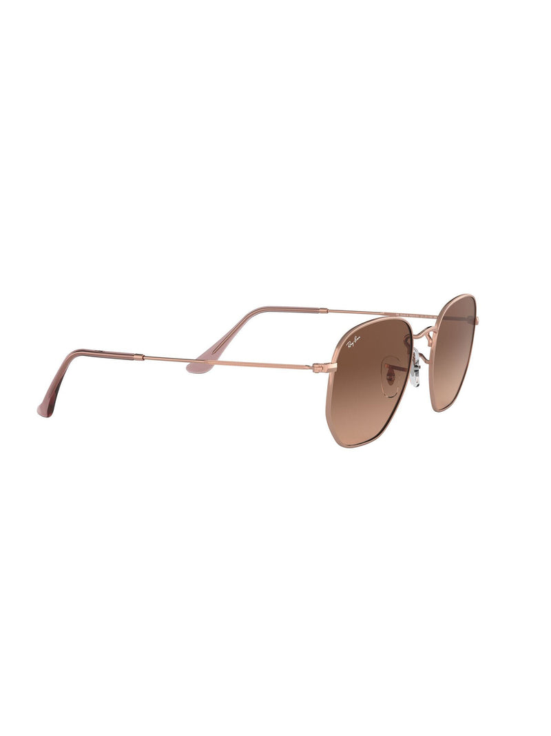 نظارات شمسية سداسية العدسات المتدرجة من Ray-Ban متوسطة، مستوردة من المملكة المتحدة