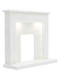 Be Modern white marble fireplace surround 52-inch, UK version