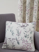Next Dreams & Drapes Purple Jazmine 100% Cotton Cushion- Buy online at McGrocer