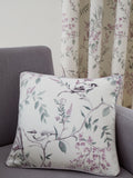 Dreams & Drapes Purple Jazmine cushion, imported from the UK