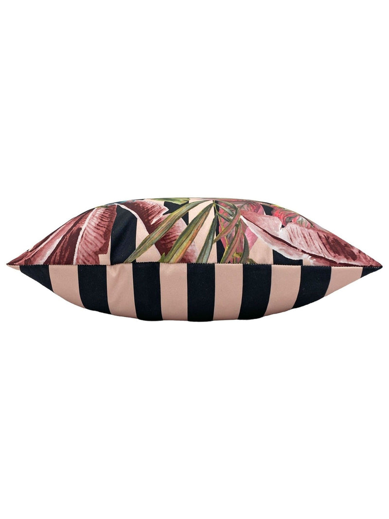 Evans Lichfield outdoor cushion with toucan and peacock print 43x43 - British product