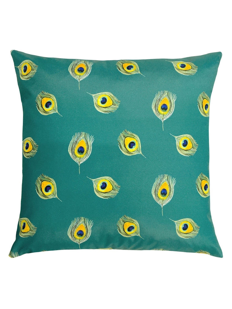 Evans Lichfield outdoor cushion Pink Peacock 43x43 cm - British product