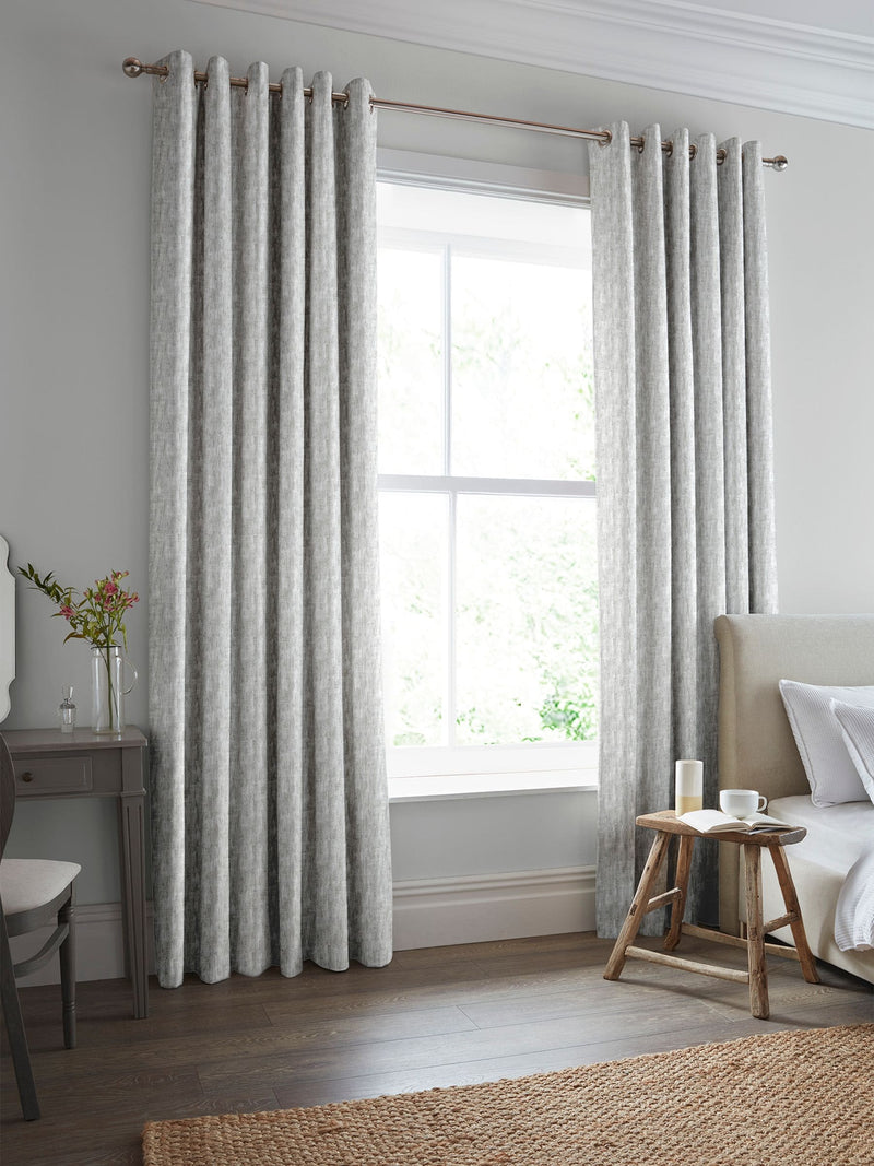 Laura Ashley Dove Whinfell made to measure curtains, imported from the UK