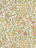 Morris & Co. Green Fruit wallpaper, imported from the UK