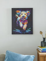 Next Navy Small Charlie Cockapoo Dog Canvas Wall Art- Buy online at McGrocer