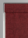 Burgundy red roman blind made to measure, UK version