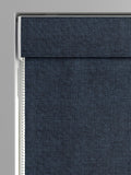 Ink Blue Paso made to measure roman blind - British product