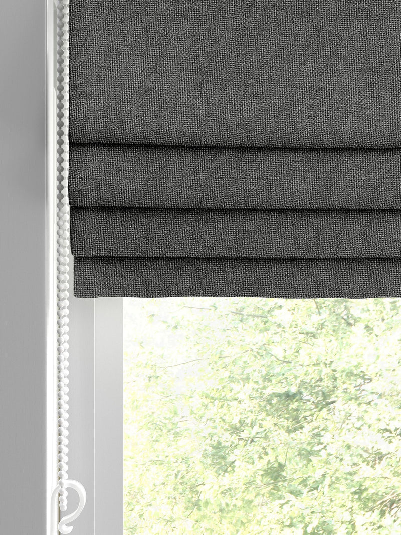Paso made to measure Roman blinds ash grey - British product