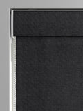 Paso charcoal grey roman blind, imported from the UK