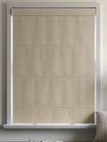 Harvi oatmeal natural roman blind made to measure - British product