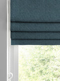 Harvi teal roman blind made to measure, imported from the UK