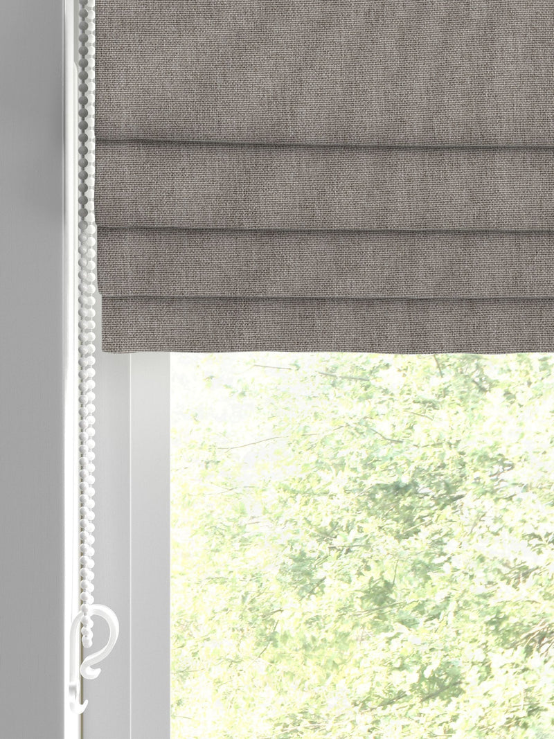 Harvi Otter Brown made to measure roman blind, UK version