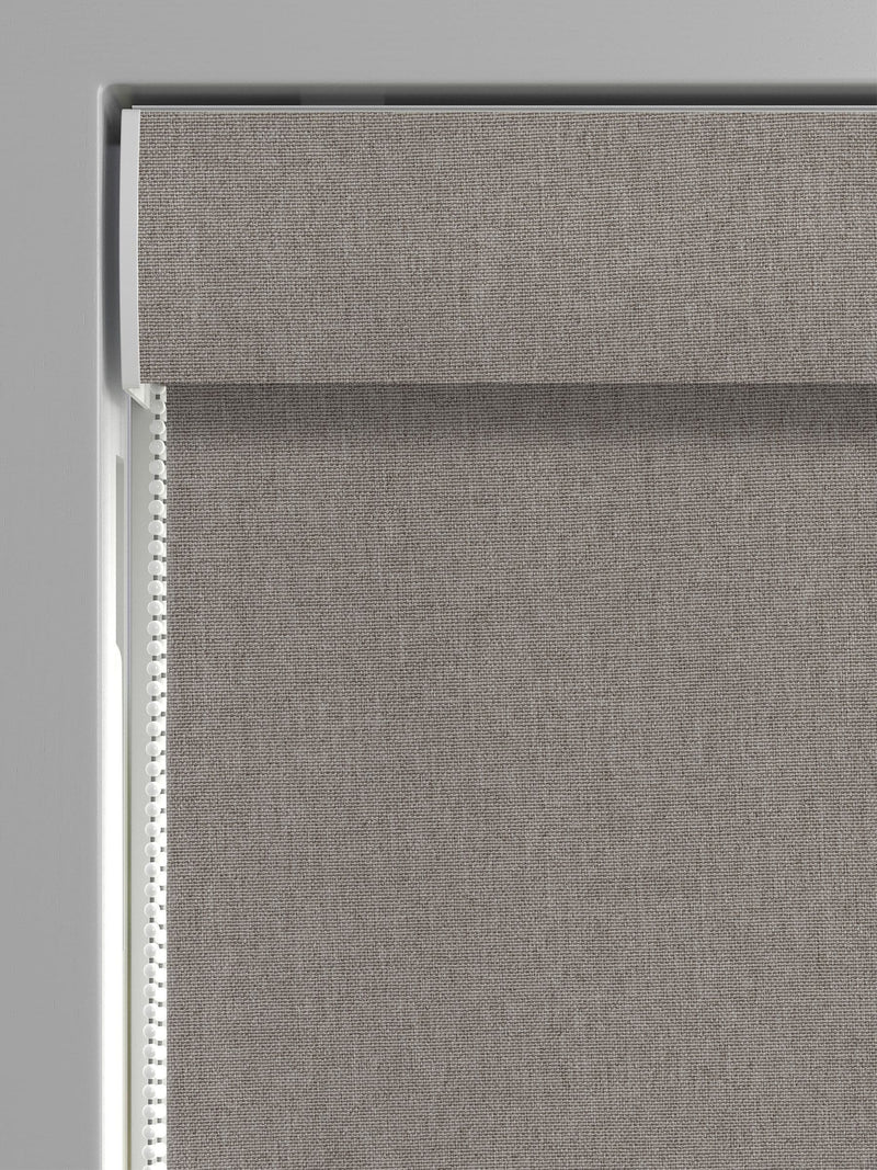 Harvi Otter Brown made to measure roman blind, UK version