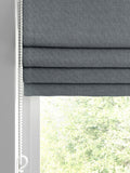 Harvi roman blind made to measure slate grey (British brand)