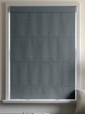 Harvi roman blind made to measure slate grey (British brand)