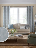 Laura Ashley woven fabric Seaspray Blue Josette by the metre, UK version