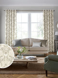 Laura Ashley Natural Parterre 100% cotton fabric, imported from the UK