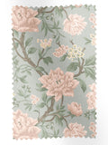 Laura Ashley blush pink tapestry fabric, imported from the UK