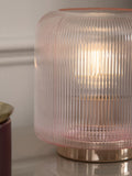 Rose Pink Evie battery operated ambient lamp (British brand)