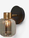 Jensen smoke grey wall light (British brand)