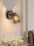 Jensen smoke grey wall light (British brand)