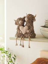 Next Brown Hamish Highland Cow Dangly Legs Decorative Ornament- Buy online at McGrocer