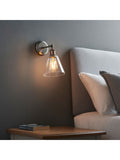 Gallery Home Hamilton Clear Shade wall light (British brand)