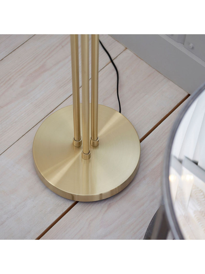 Gallery Home Gold Dilan floor lamp 162cm, imported from the UK